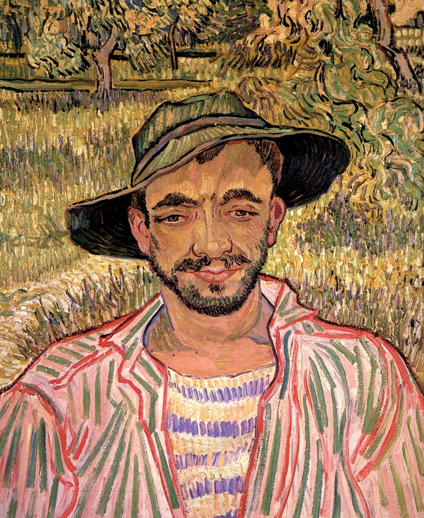  Ван Гог Портрет молодого крестьянина 
